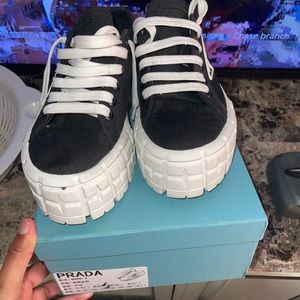 Prada Shoes Women, Size 6. Worn A Few Times